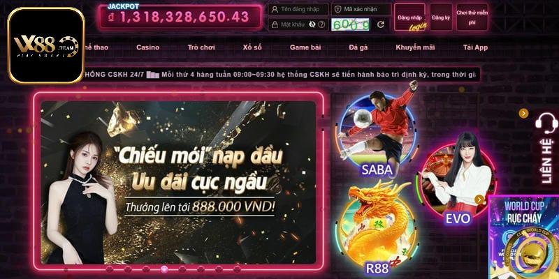 Đăng nhập Vx88 chỉ trong 4 bước tiện lợi
