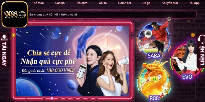 Khám phá dịch vụ hot khi đăng nhập web thành công