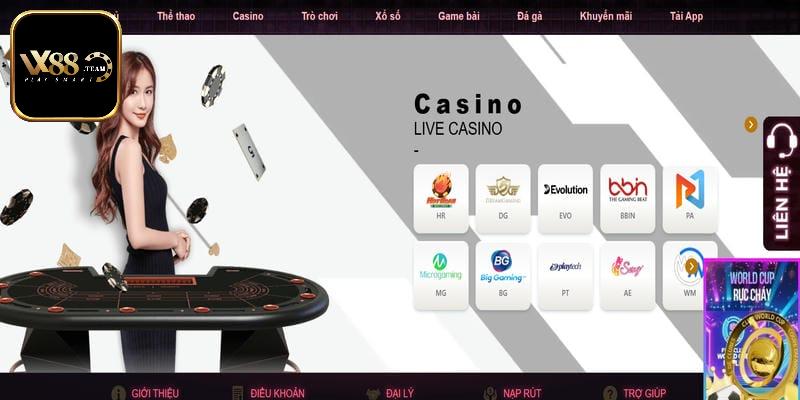 Trải nghiệm live casino cùng người thật lôi cuốn