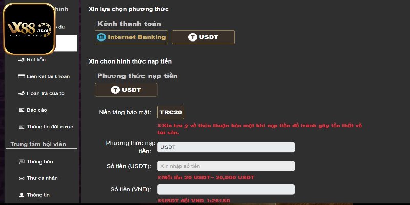 Sử dụng tài khoản ngân hàng để giao dịch nhanh nhất