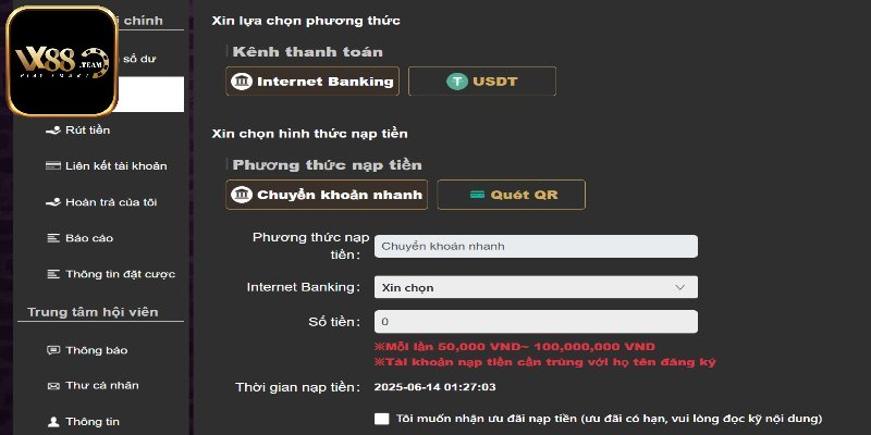 Ưu điểm khi thực hiện thanh toán tại Vx88